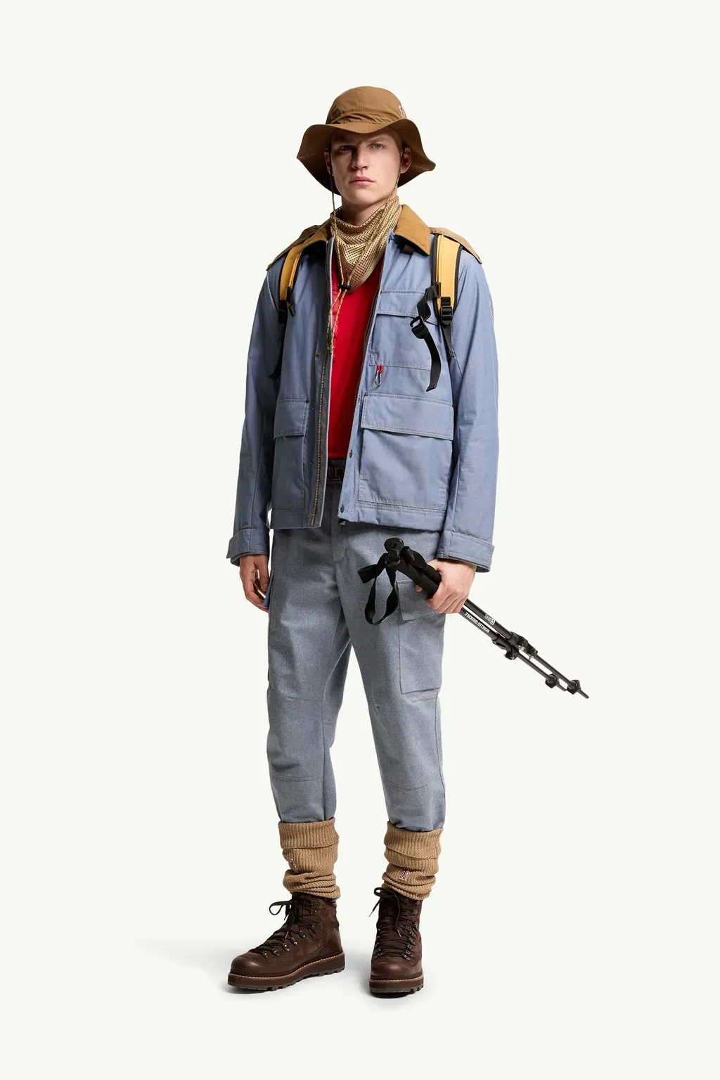 Chambray Jogging Trousers