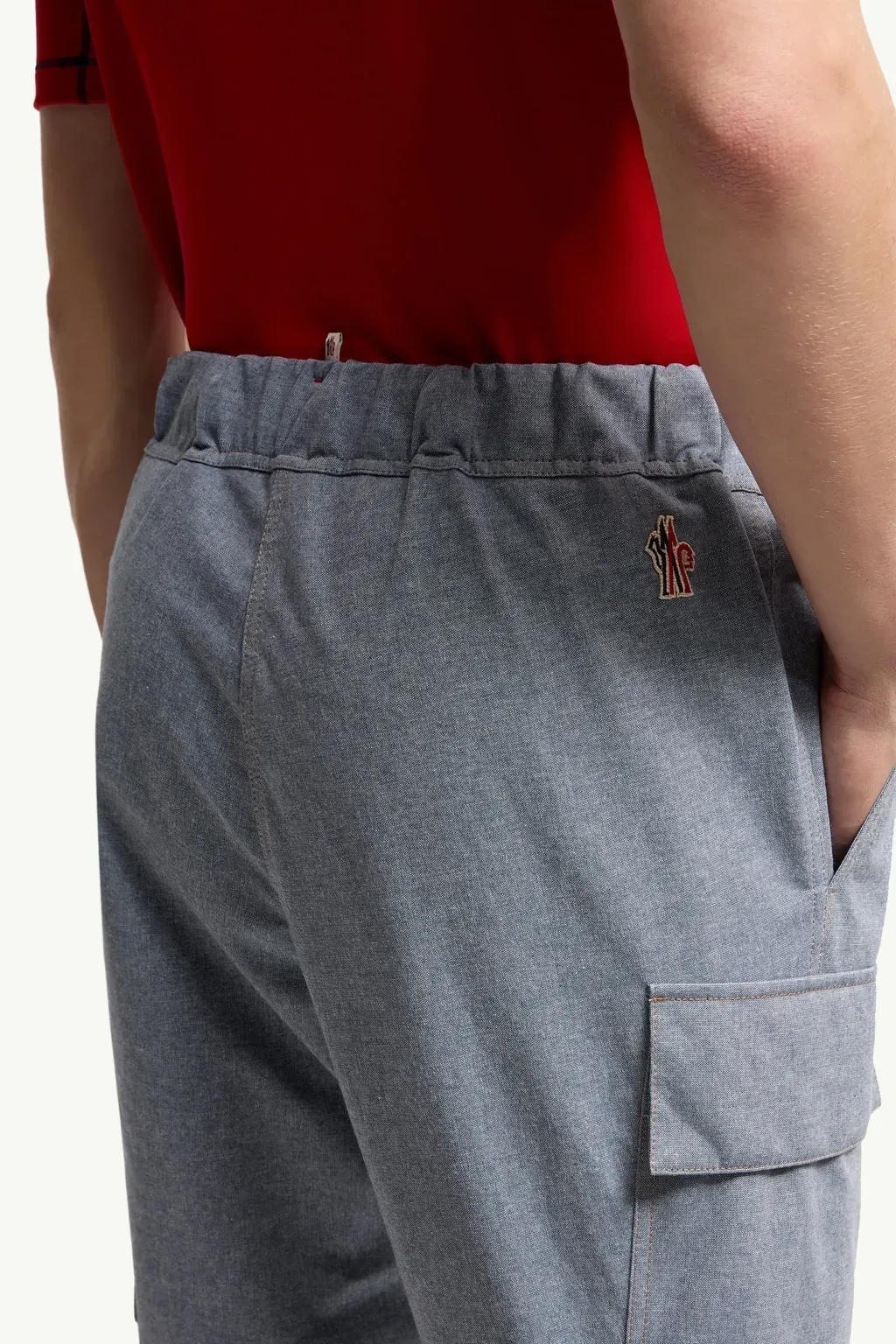 Chambray Jogging Trousers