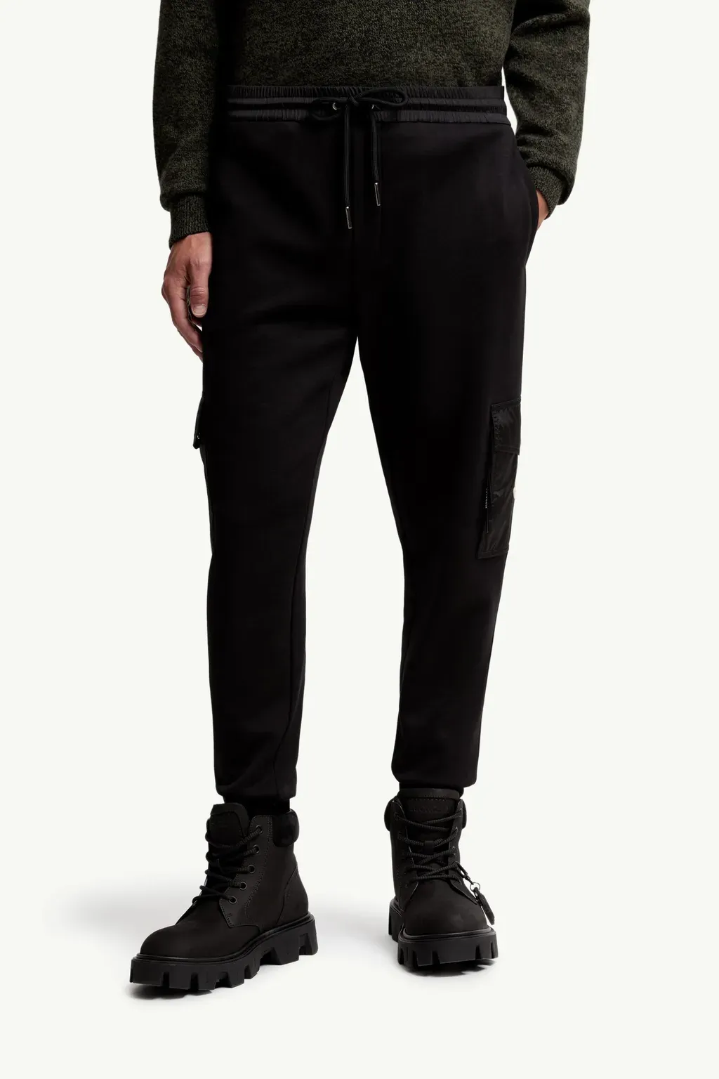 Cotton Blend Track Pants