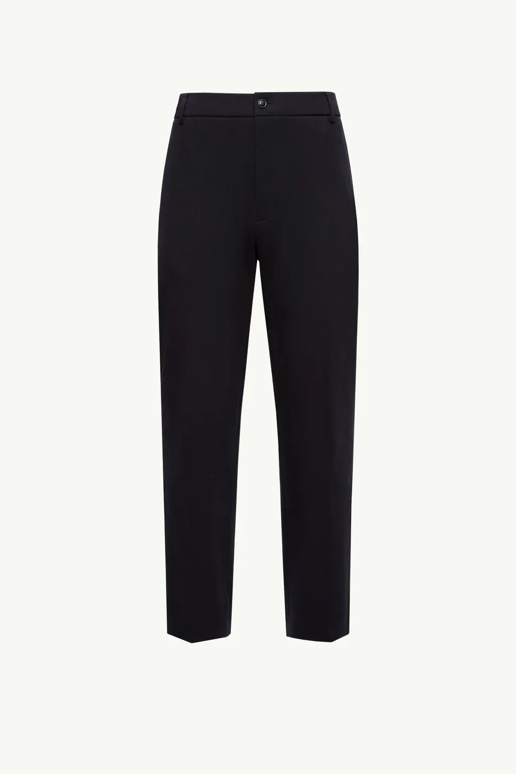 Cotton Blend Tailored Trousers