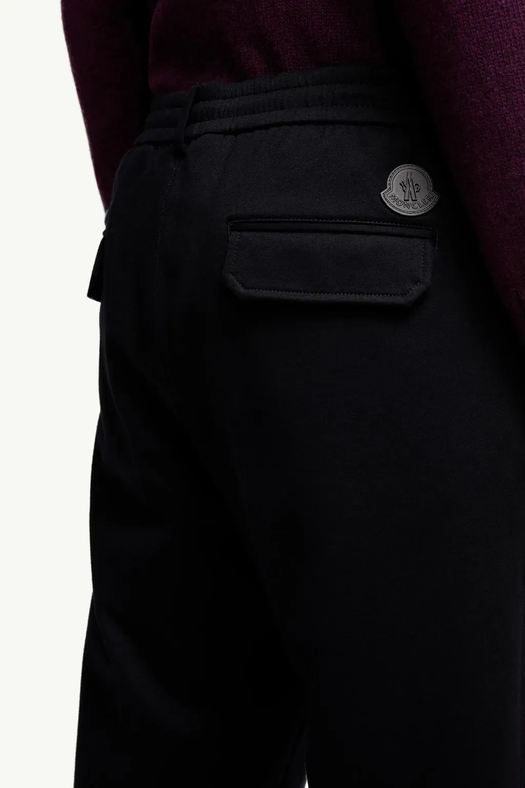 Cotton Blend Tailored Trousers