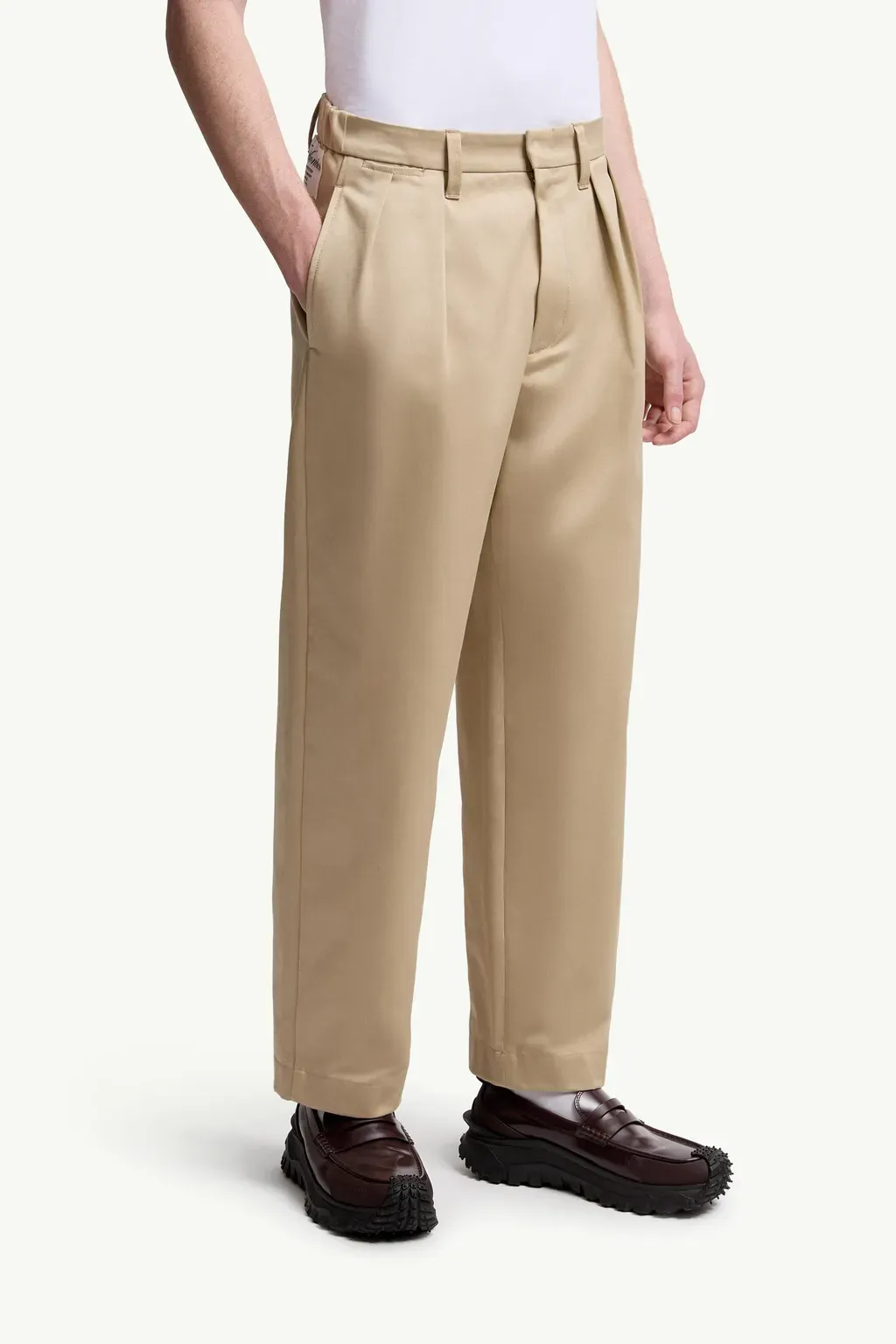 Cotton Gabardine Trousers