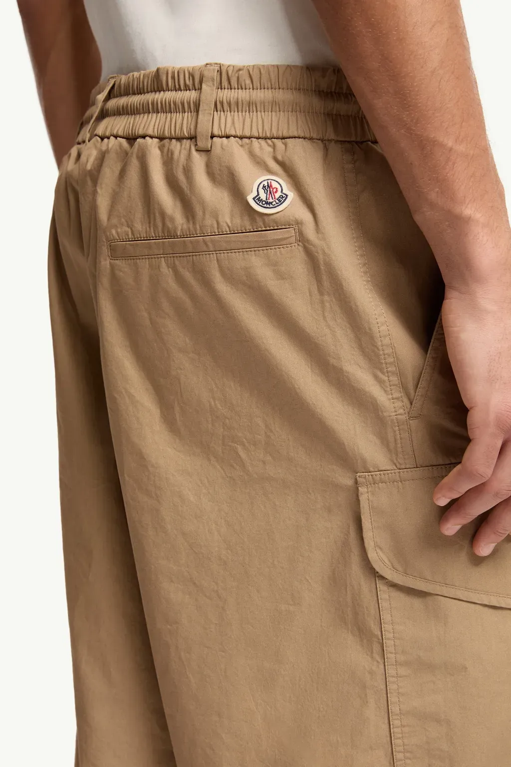 Cotton Poplin Cargo Shorts