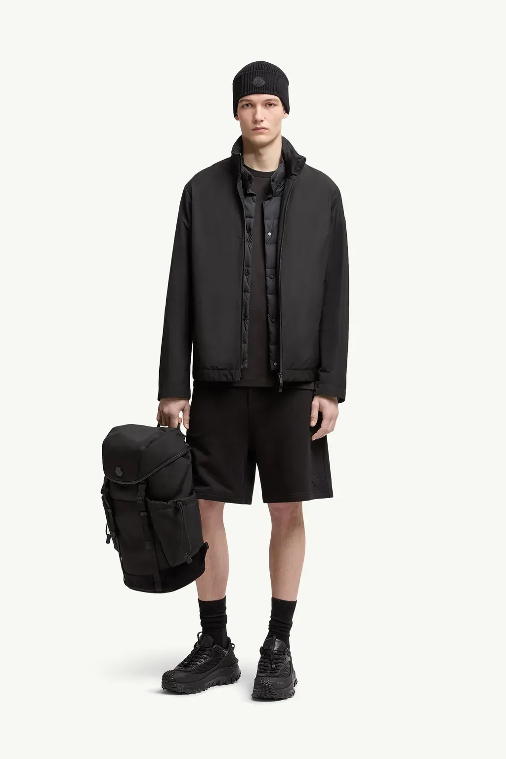 Logo Patch Cotton Shorts