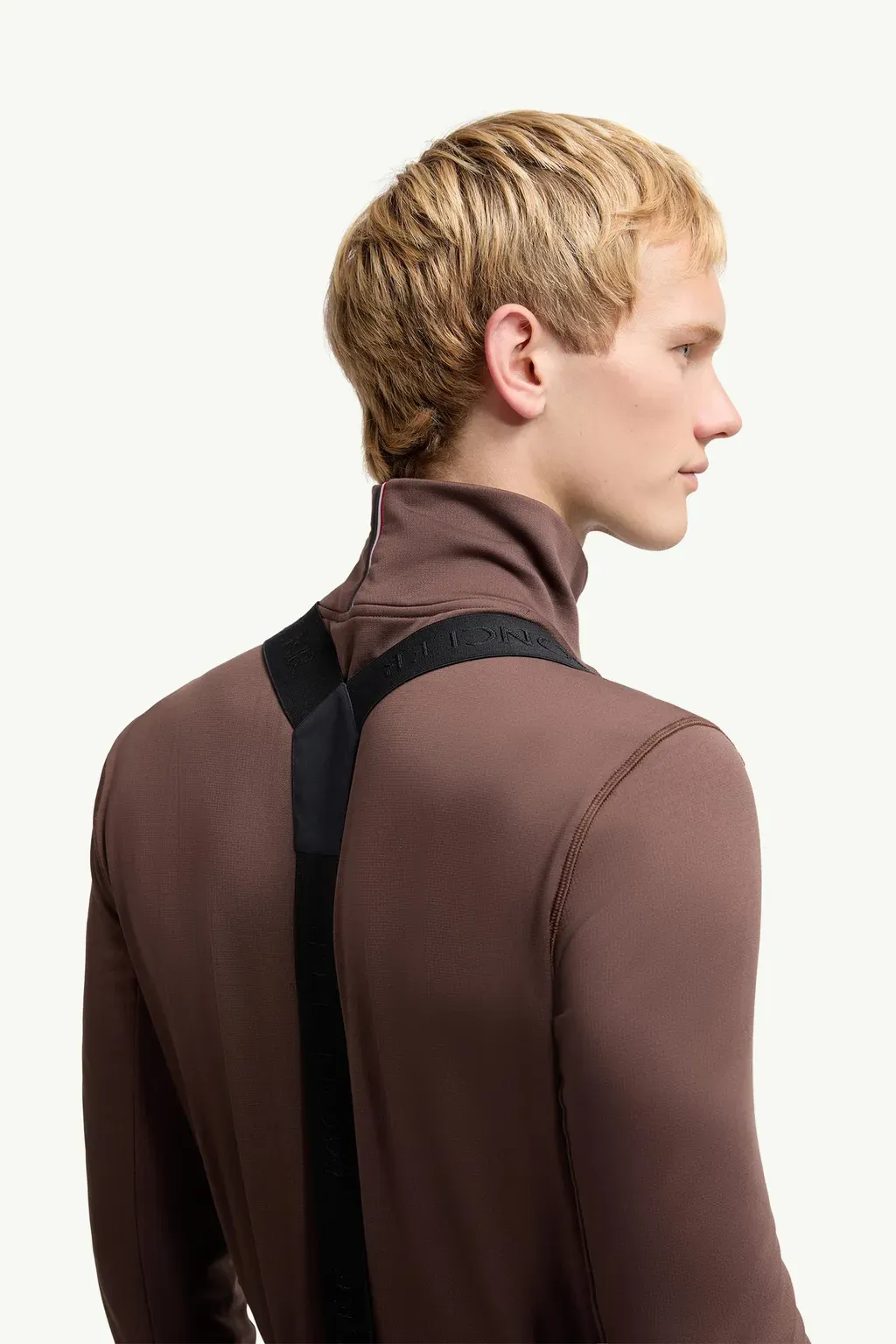 Padded Denim Ski Bib