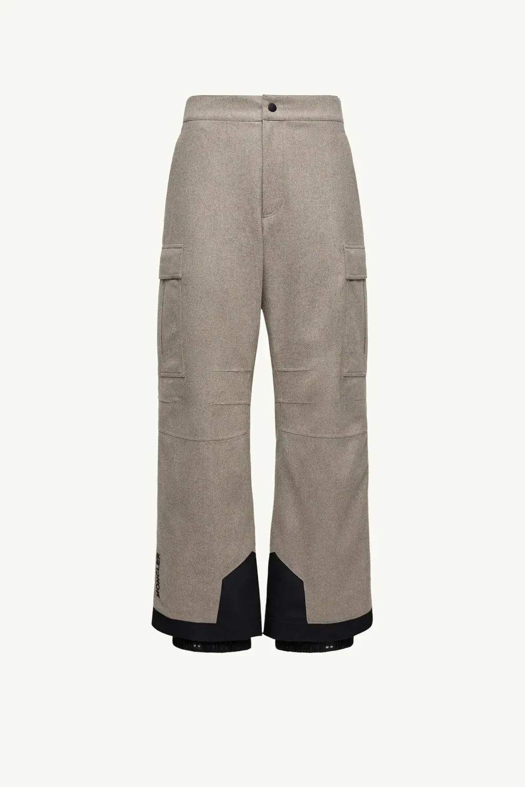 Padded Technical Wool Ski Trousers
