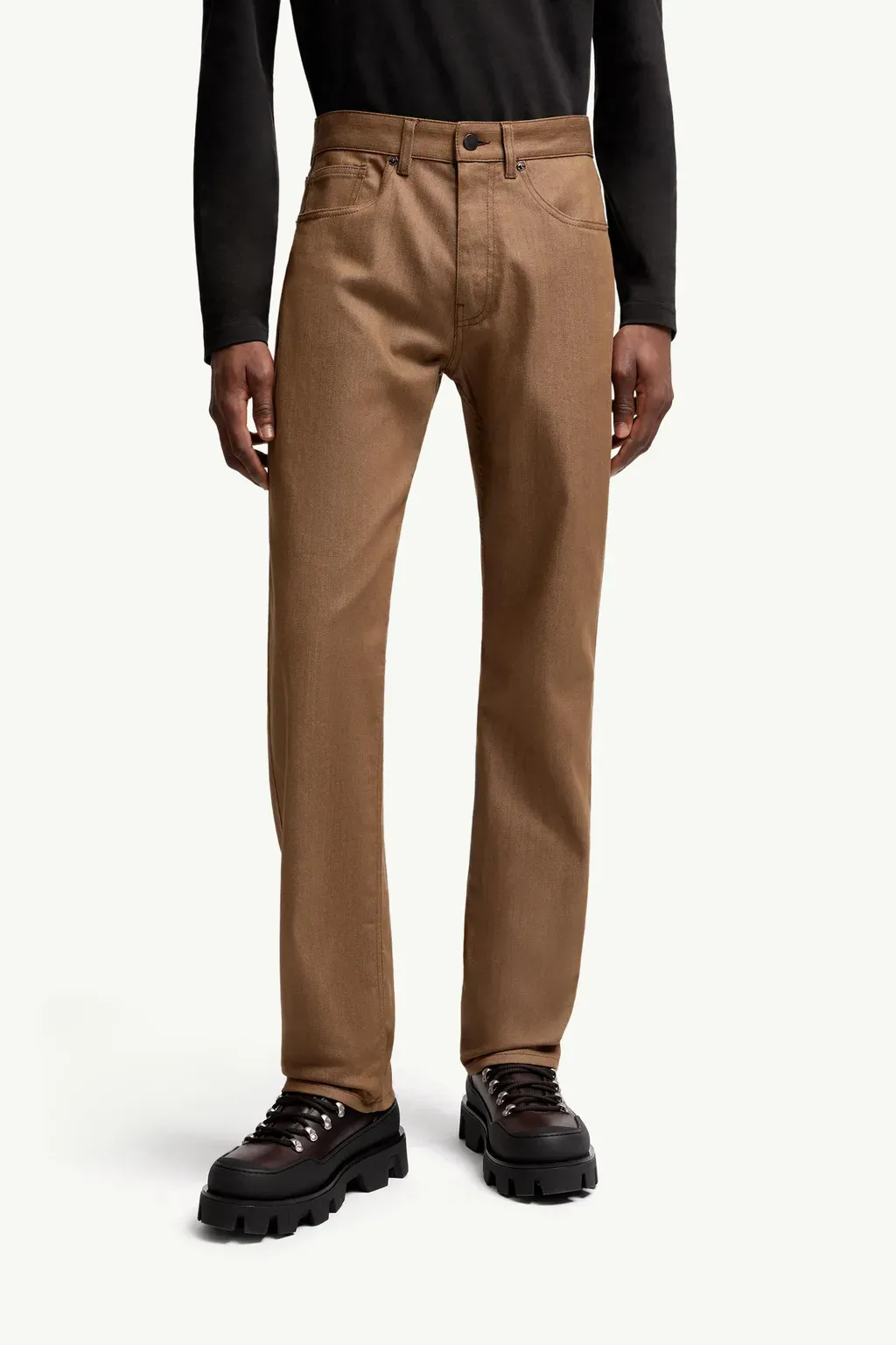 Straight Leg Denim Jeans