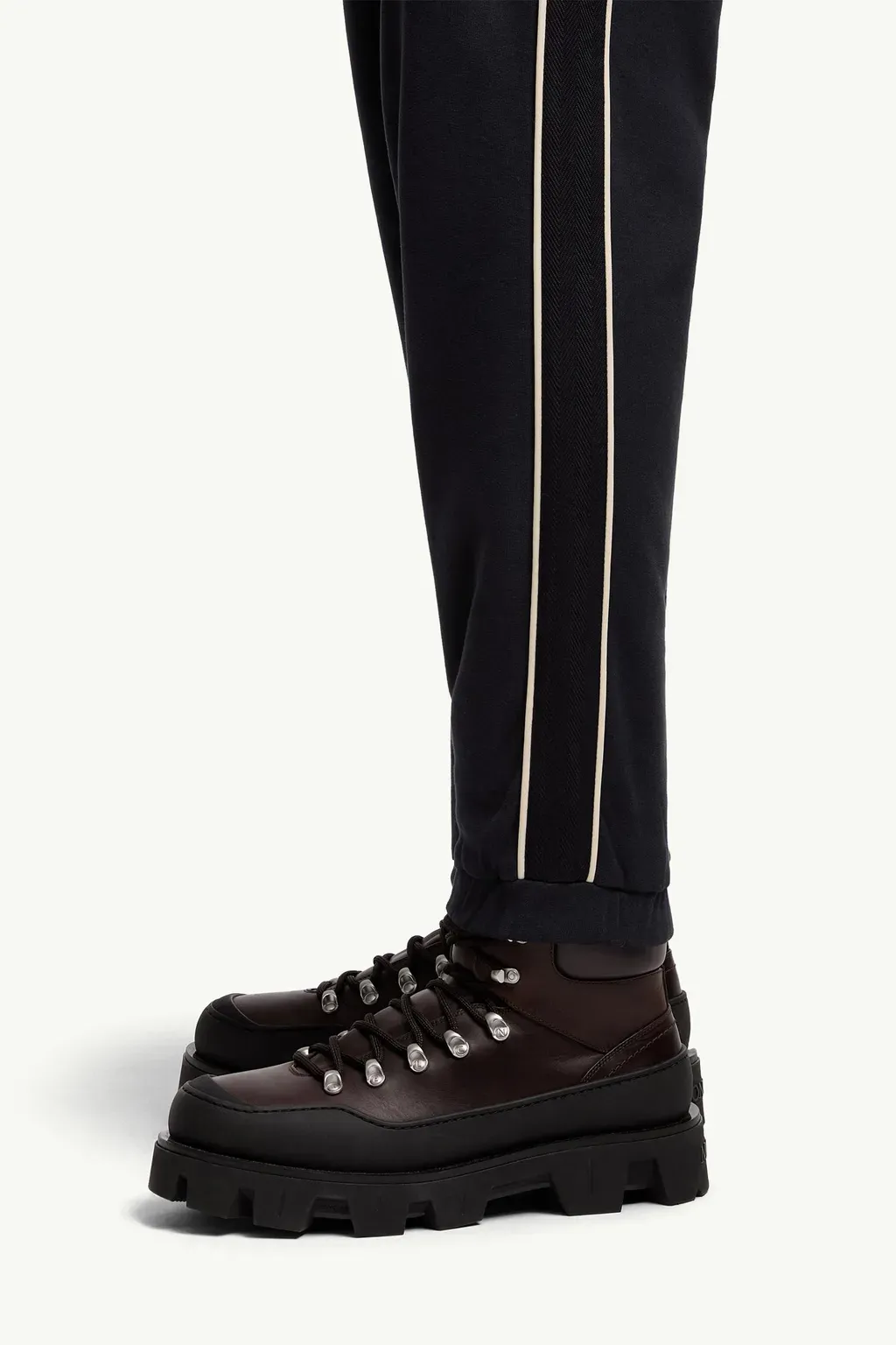 Stripe-Trimmed Cotton Sweattrousers