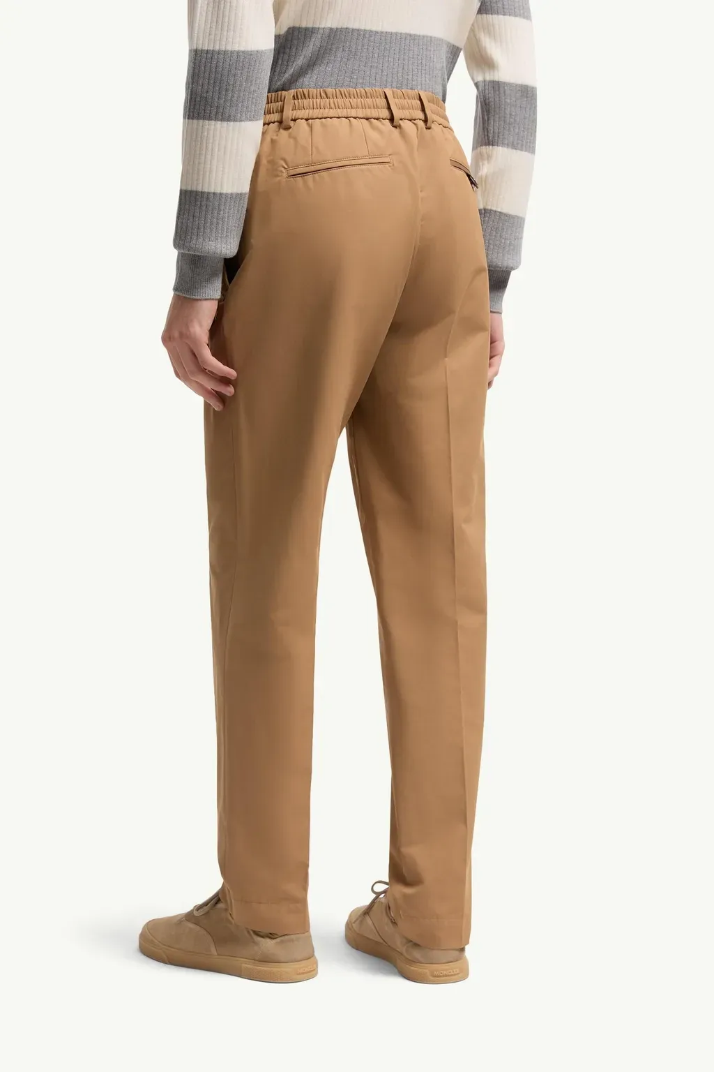 Technical Cotton Blend Trousers