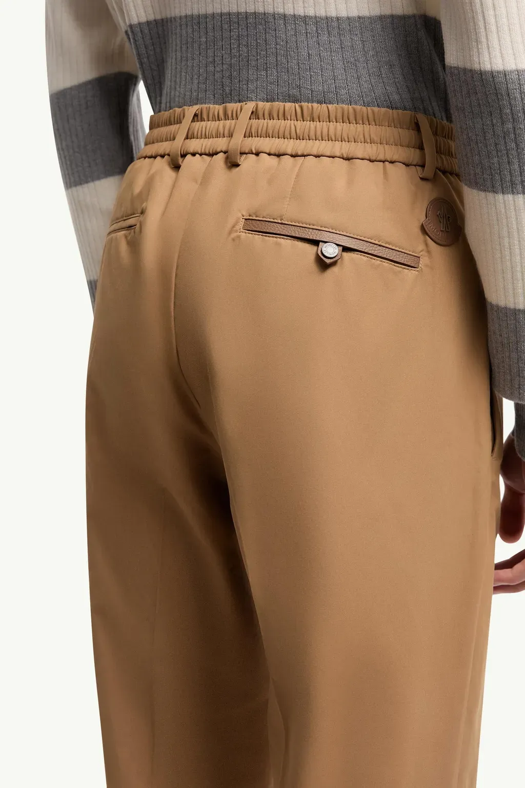 Technical Cotton Blend Trousers