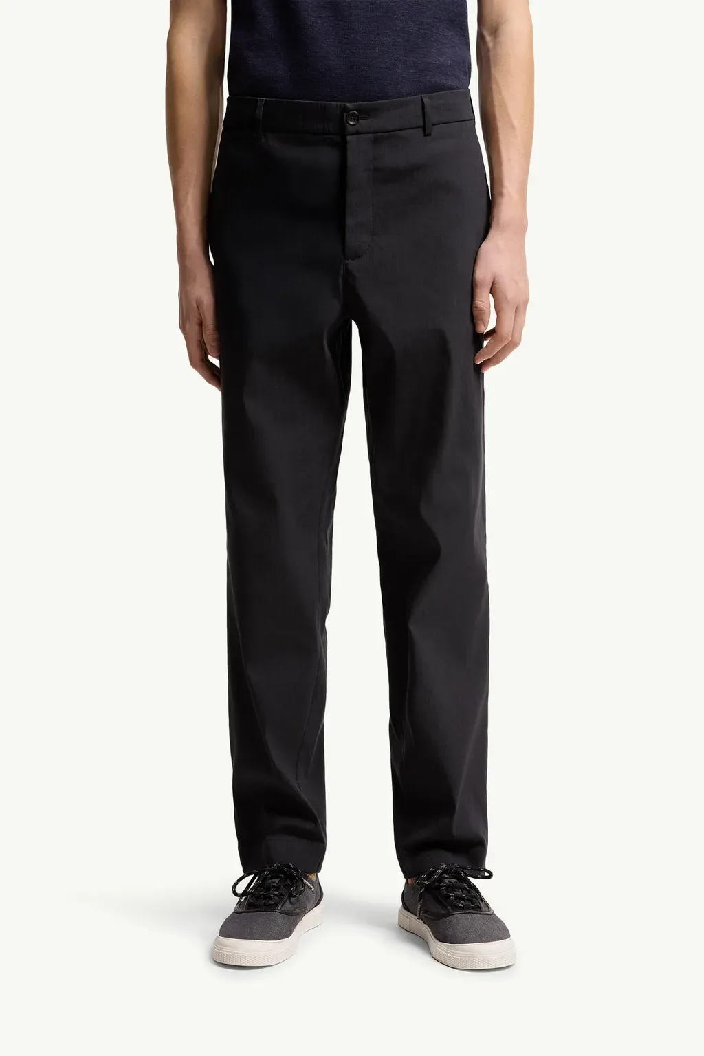 Technical Linen Blend Trousers