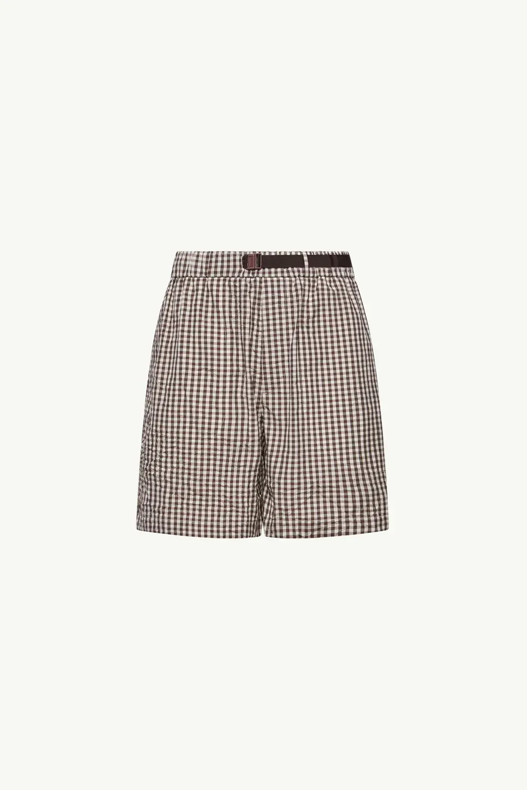 Vichy Cotton Blend Shorts