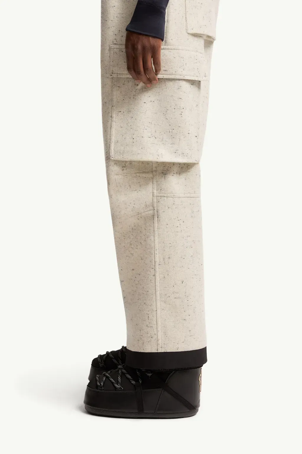 Technical Wool Padded Ski Bib