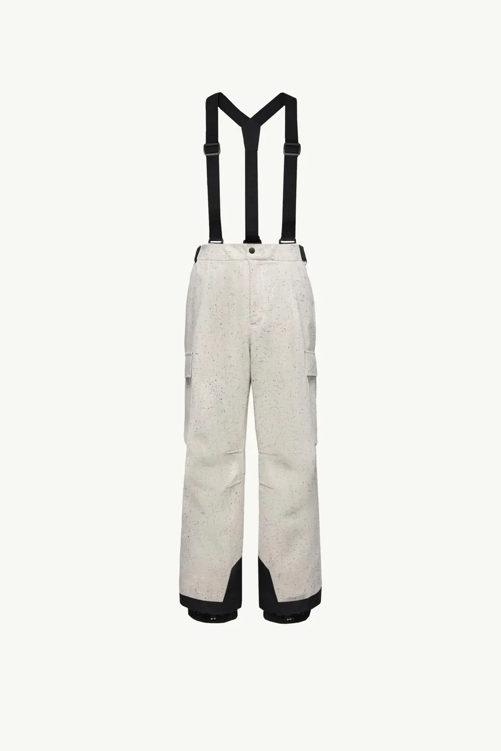 Technical Wool Padded Ski Bib