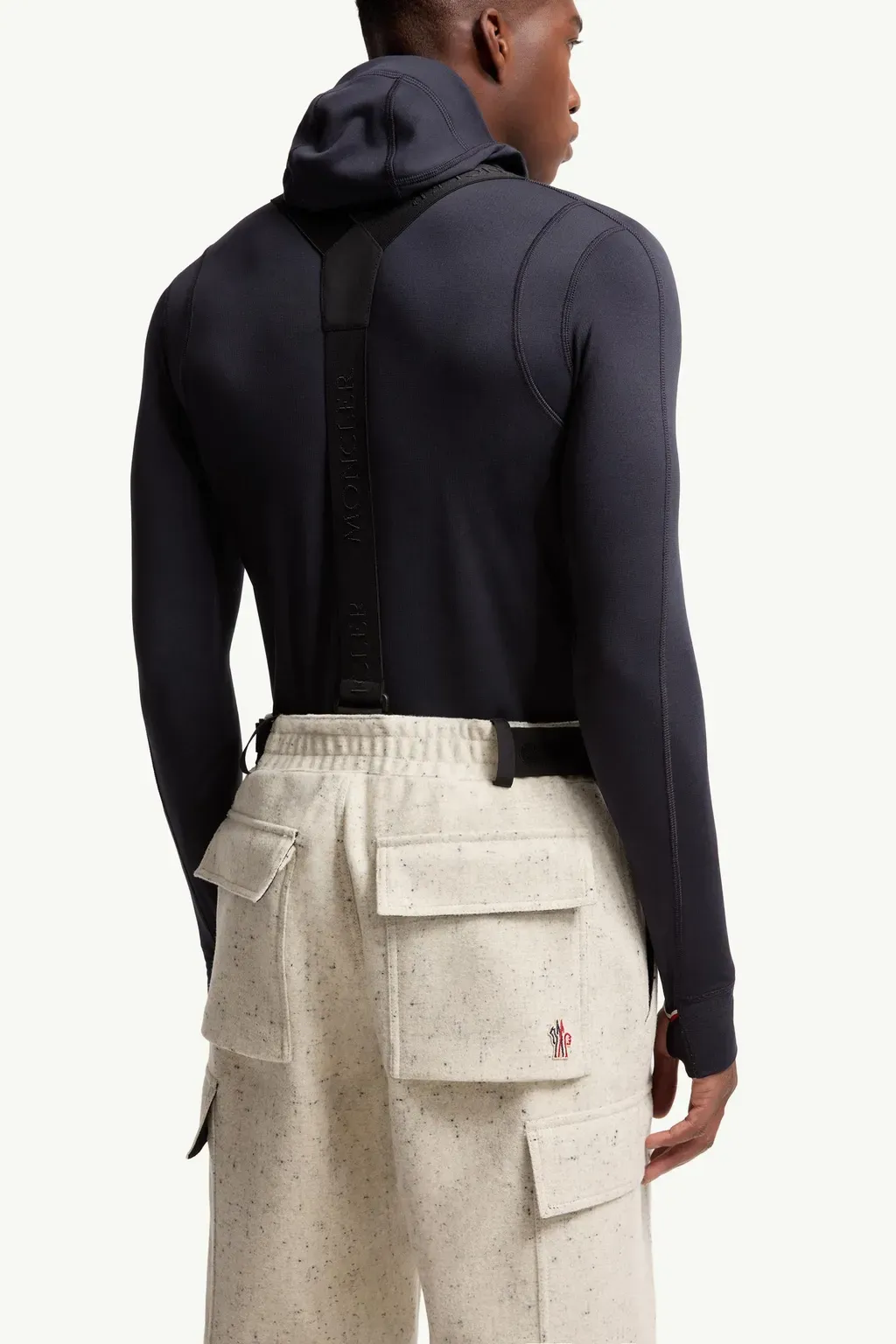 Technical Wool Padded Ski Bib