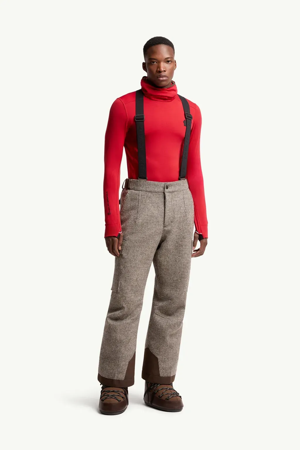Wool Ski Bib