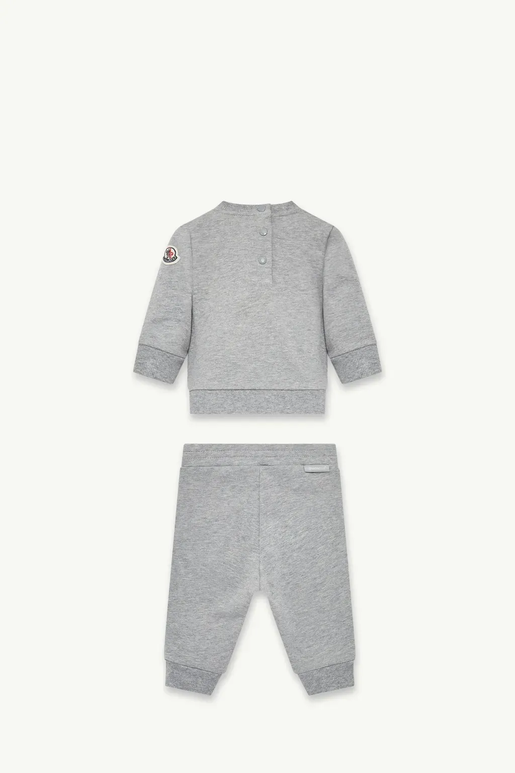 Embroidered Teddy Bear Cotton Tracksuit Set