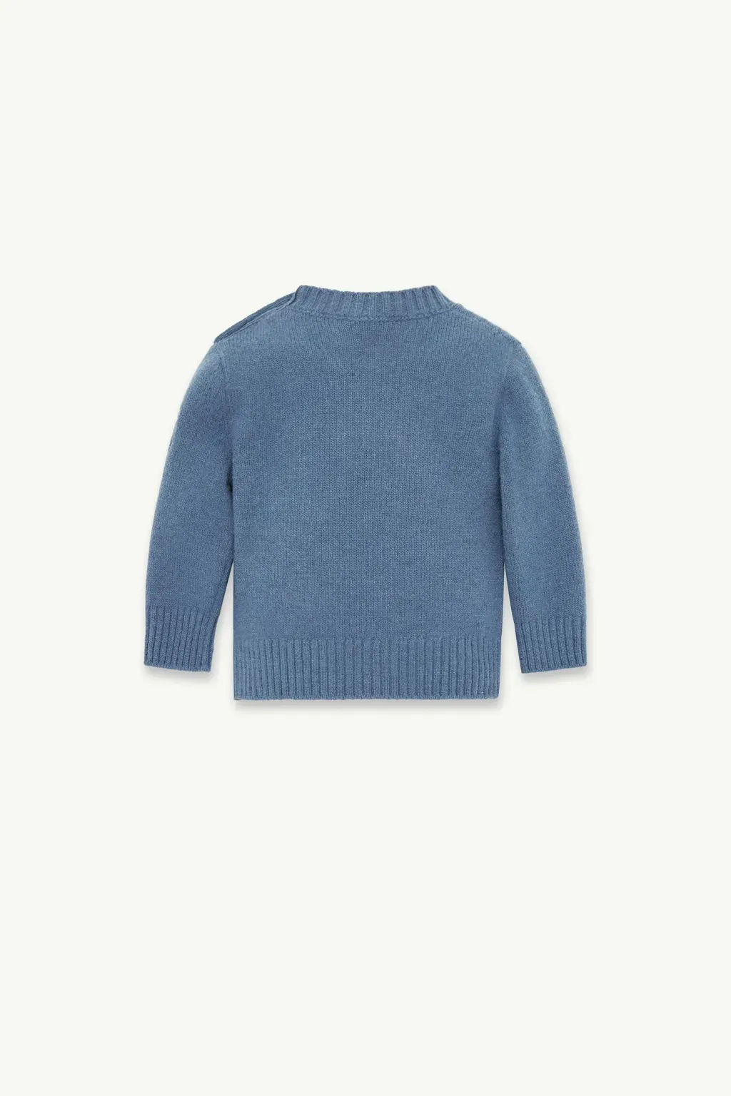 Embroidered Teddy Bear Wool Jumper