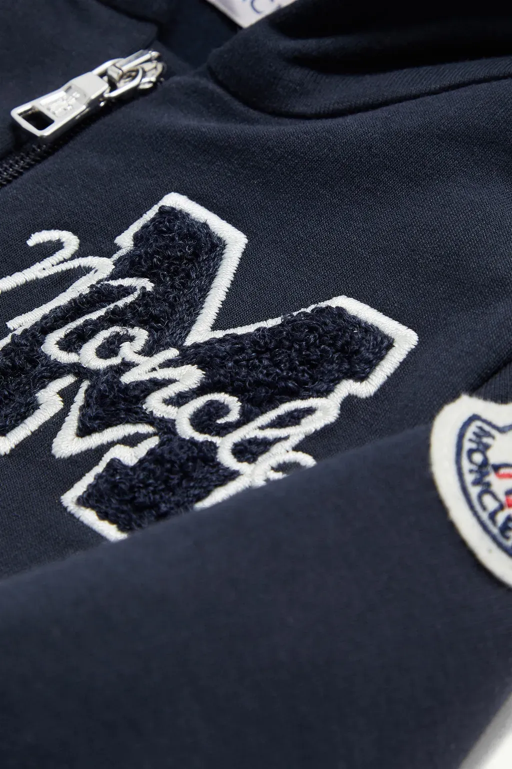 Embroidered Teddy Logo Cotton Tracksuit Set