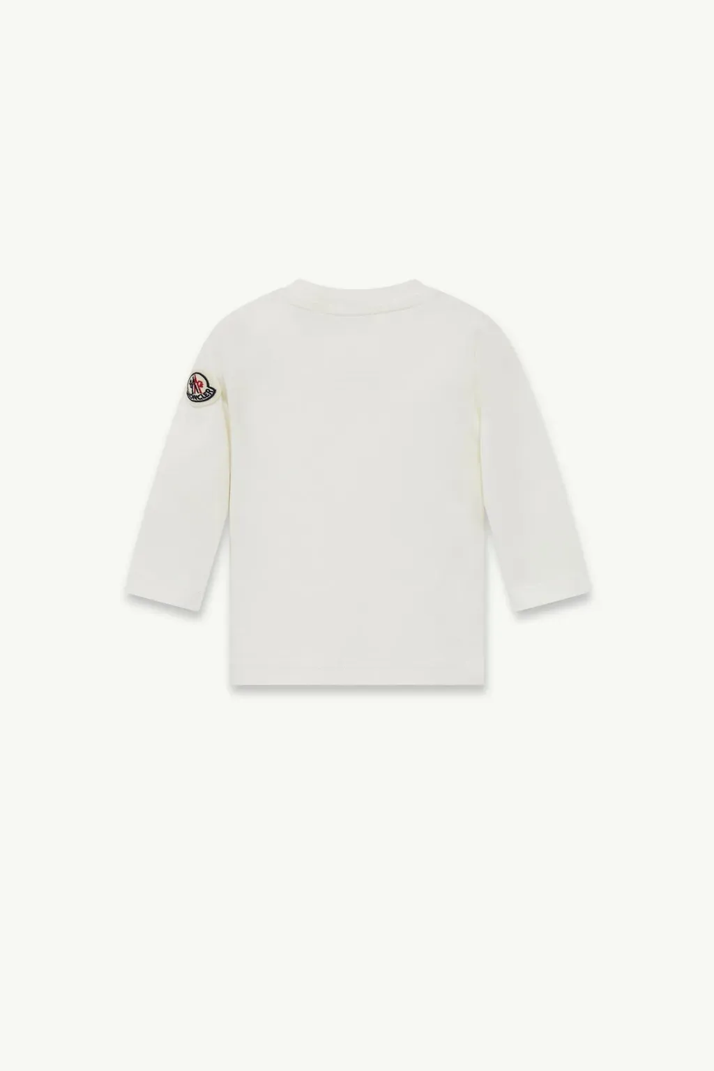 Teddy Bear Motif Cotton T-Shirt With Pocket