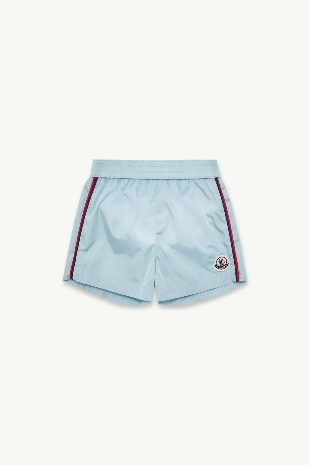 Tricolour-Trimmed Swim Shorts