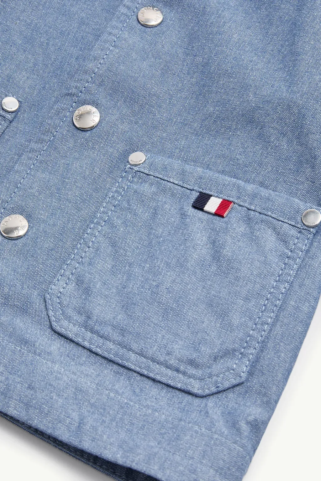 Nur Chambray Hooded Jacket