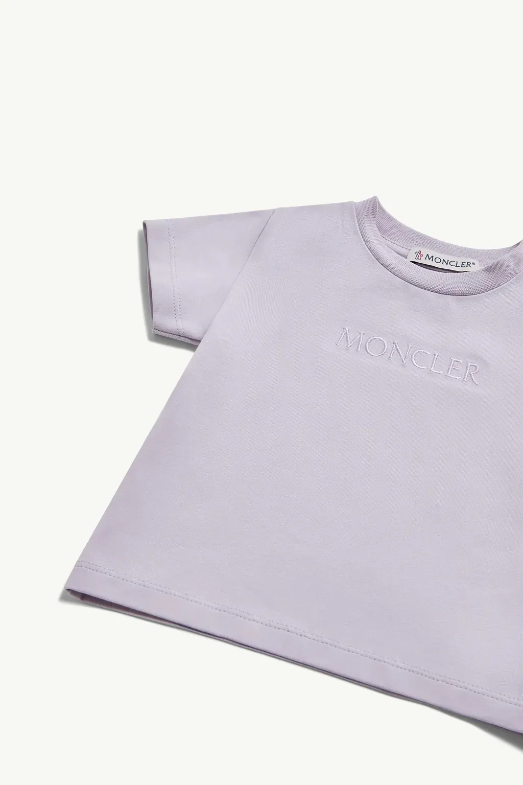 Embroidered Logo Cotton T-Shirt