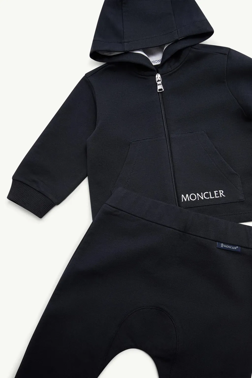 Embroidered Logo Cotton Tracksuit