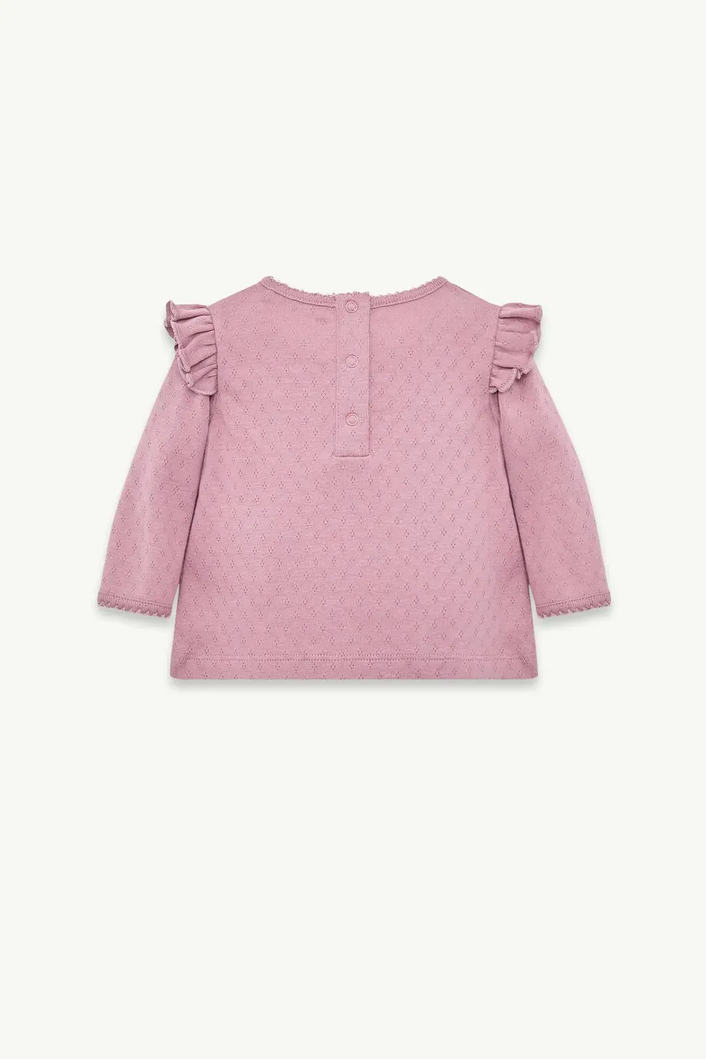 Ruffled Long Sleeve T-Shirt