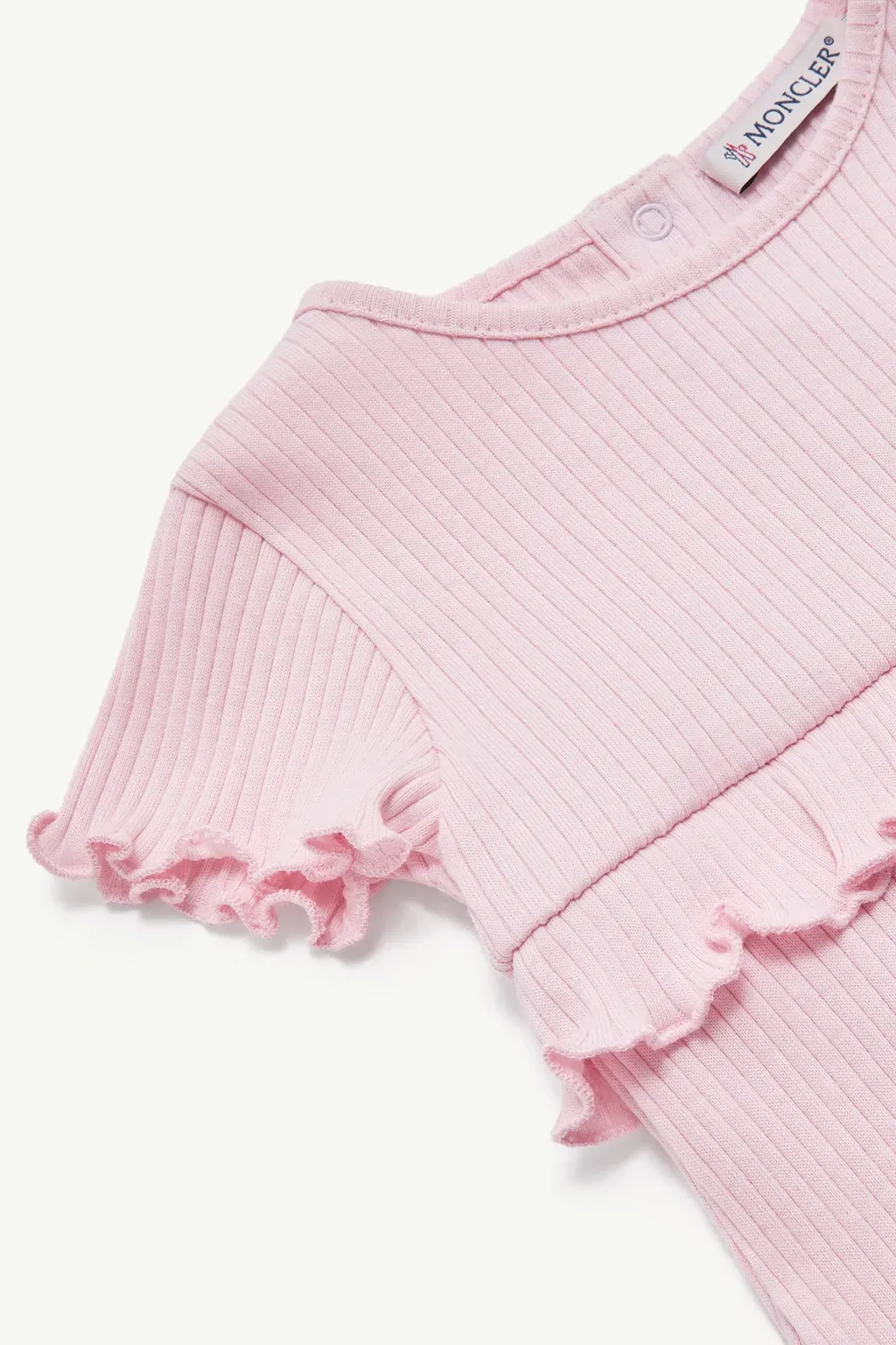 Ruffled Cotton Romper
