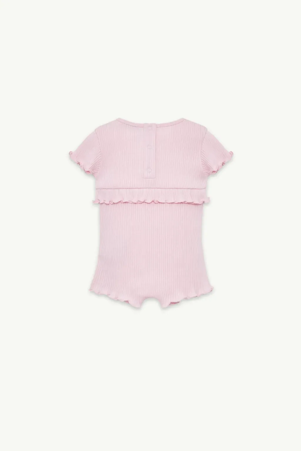 Ruffled Cotton Romper