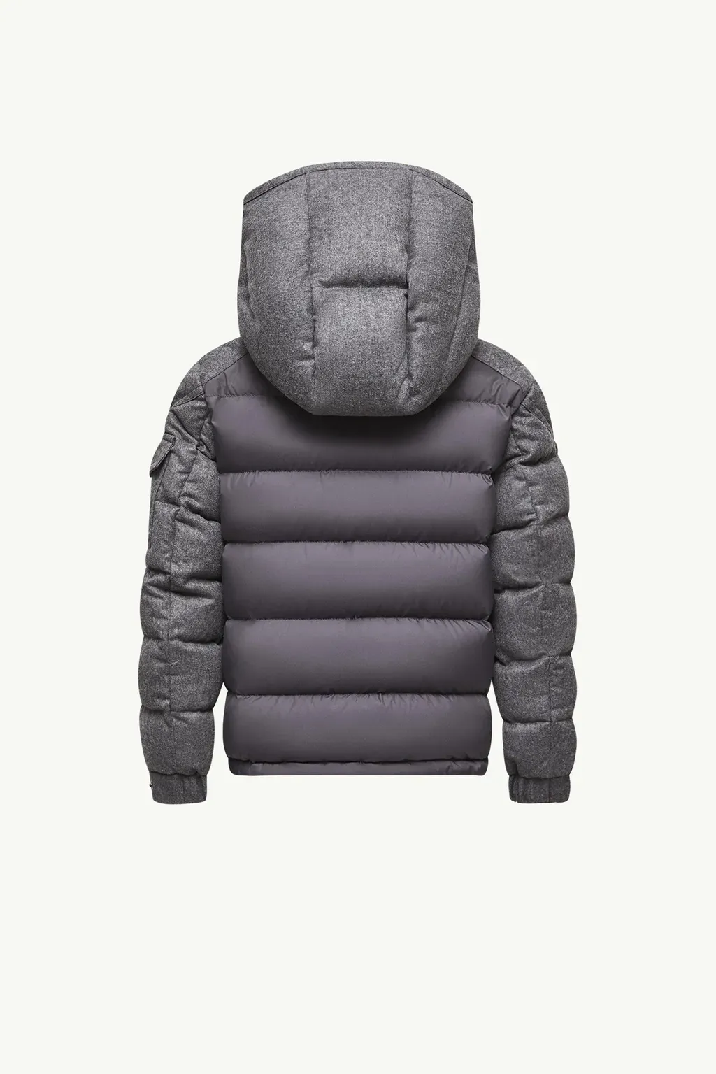 Montgenevre Hooded Wool Down Jacket