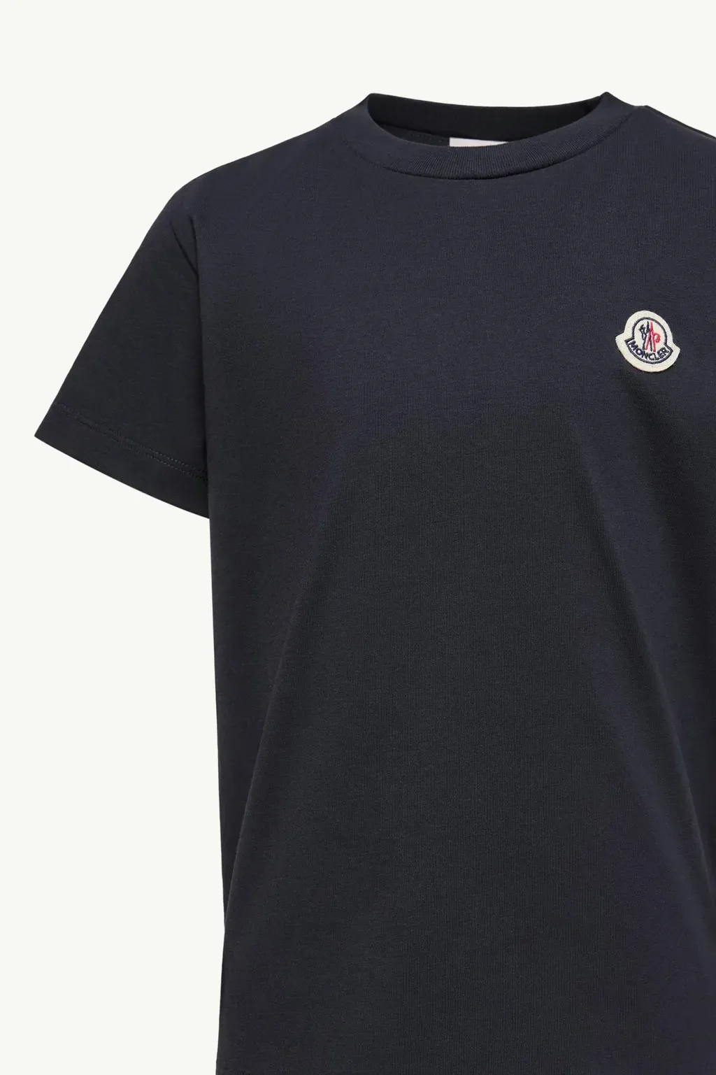 Logo Patch Cotton T-Shirt
