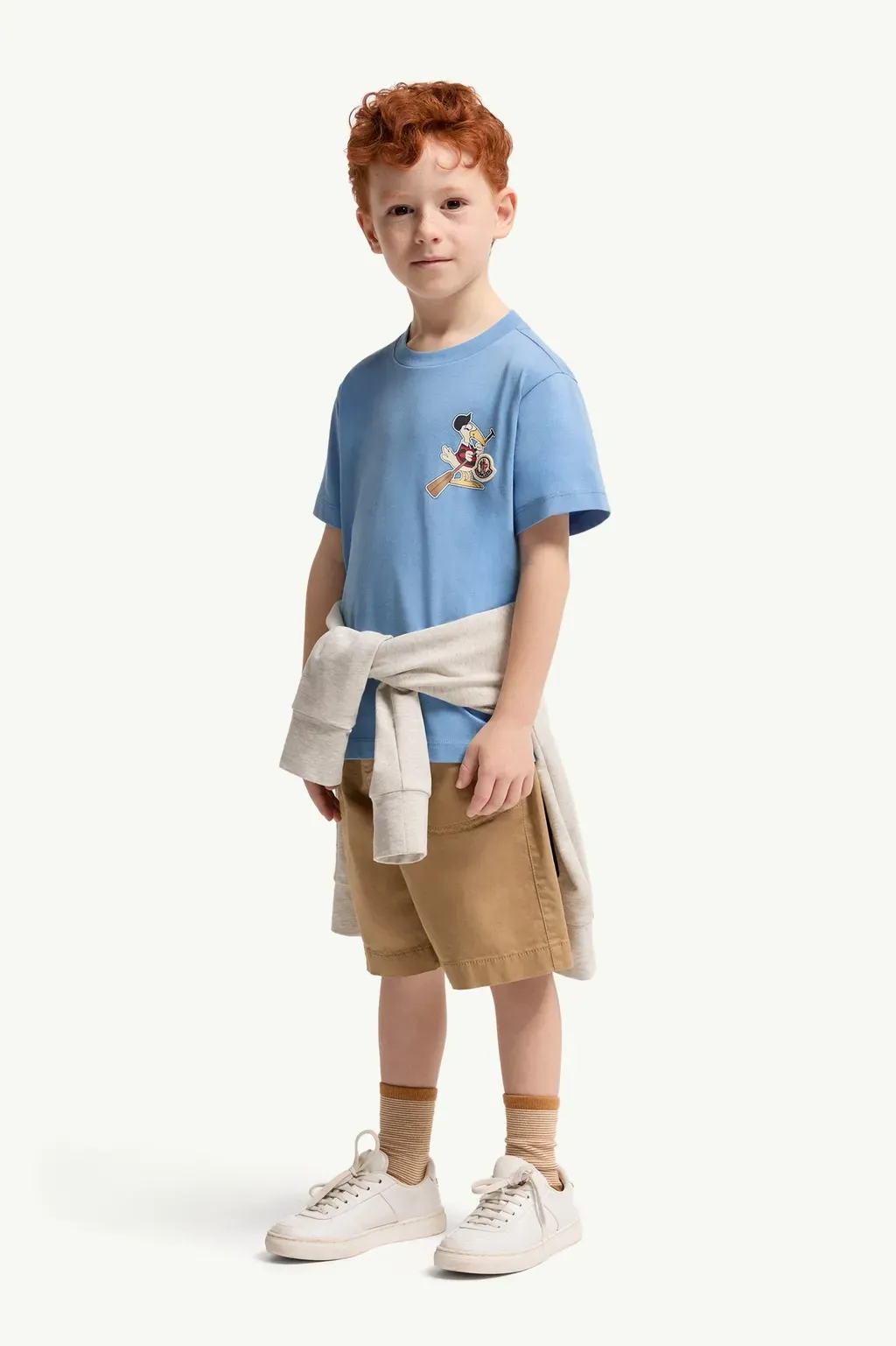 Mon Duck Logo Cotton T-Shirt