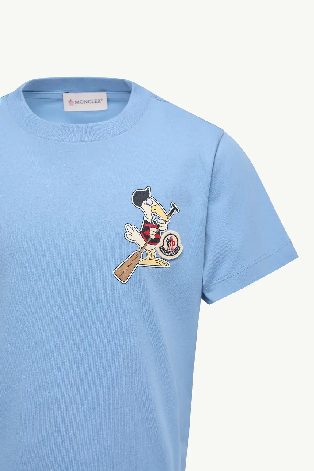 Mon Duck Logo Cotton T-Shirt