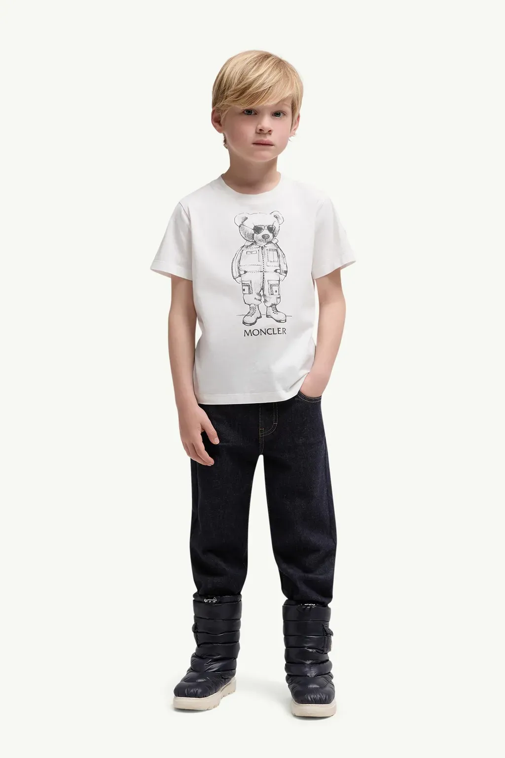 Printed Motif Cotton T-Shirt