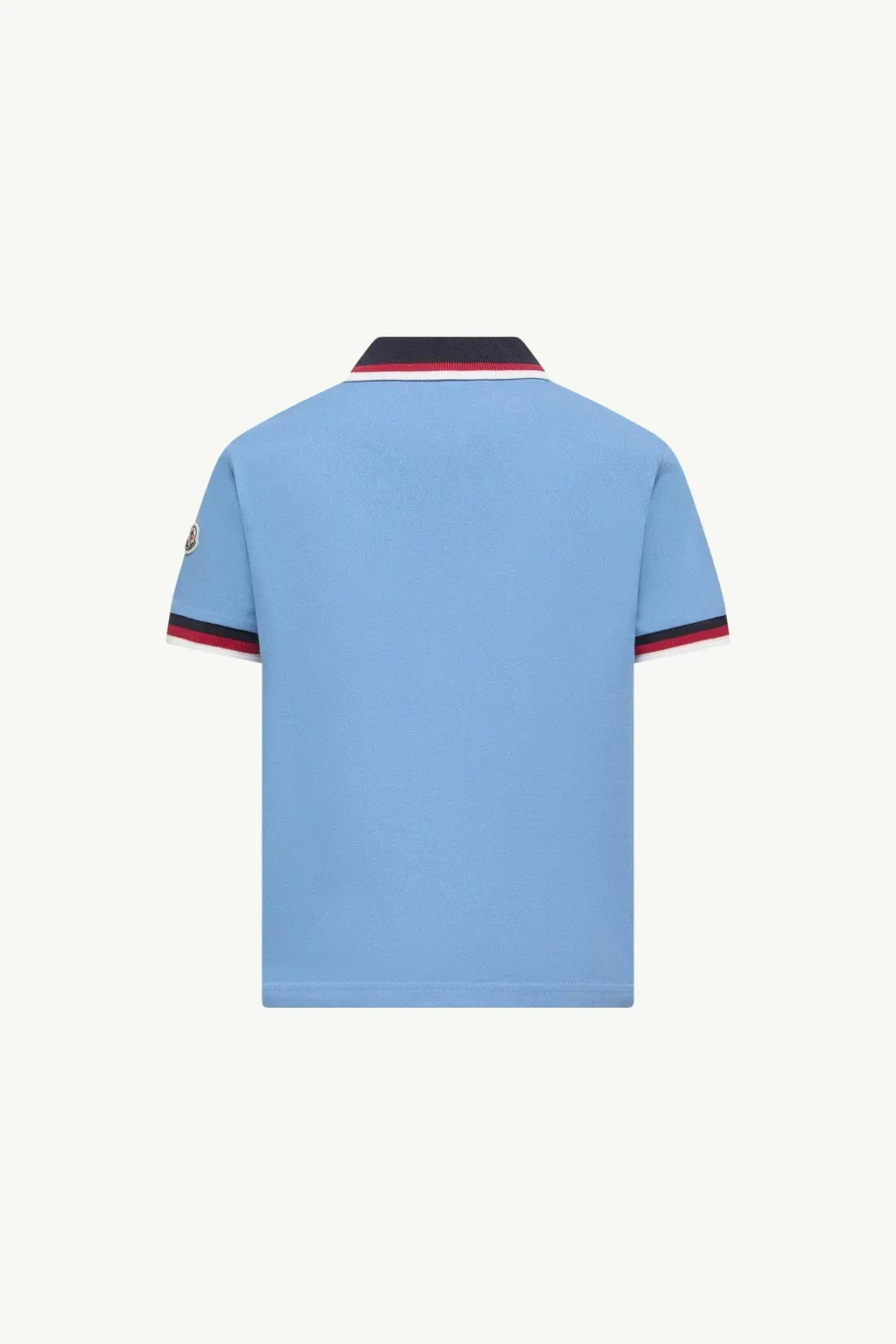 Tricolour-Trimmed Cotton Polo Shirt