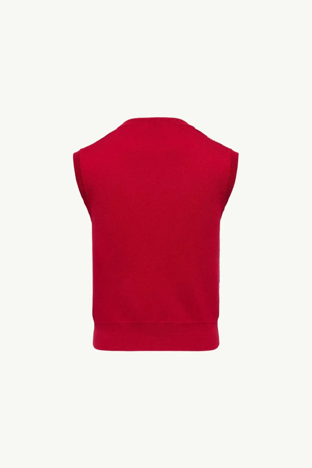 Duck Jacquard Wool Gilet
