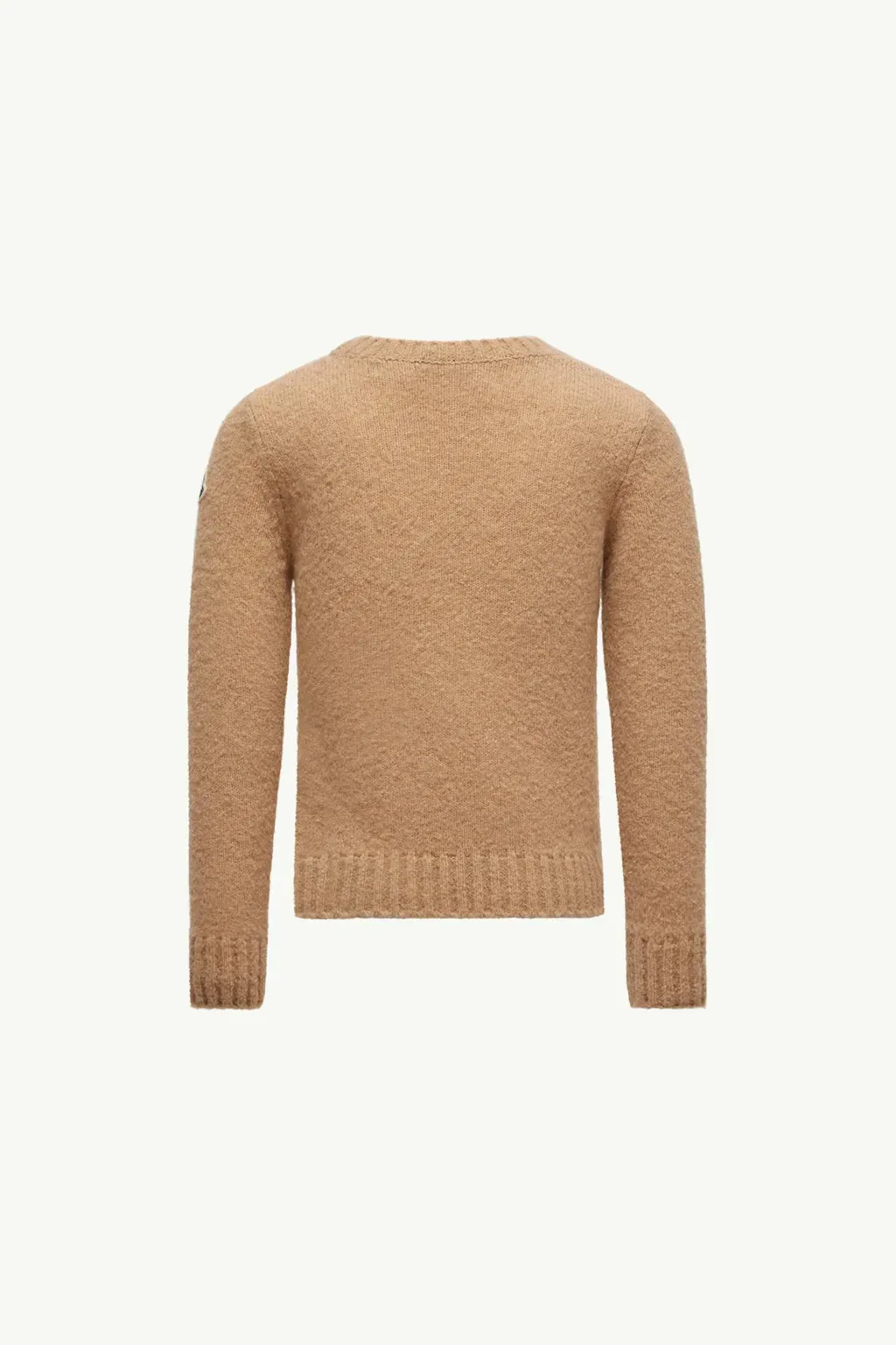 Embroidered Logo Wool Blend Jumper