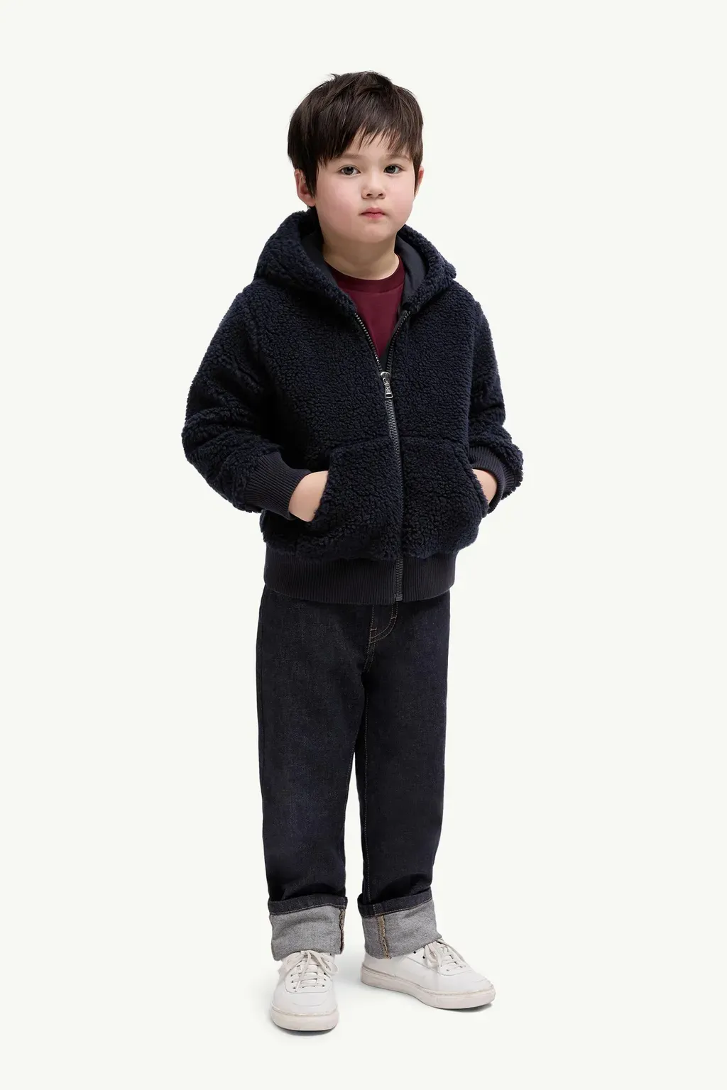 Teddy Zip-Up Hoodie
