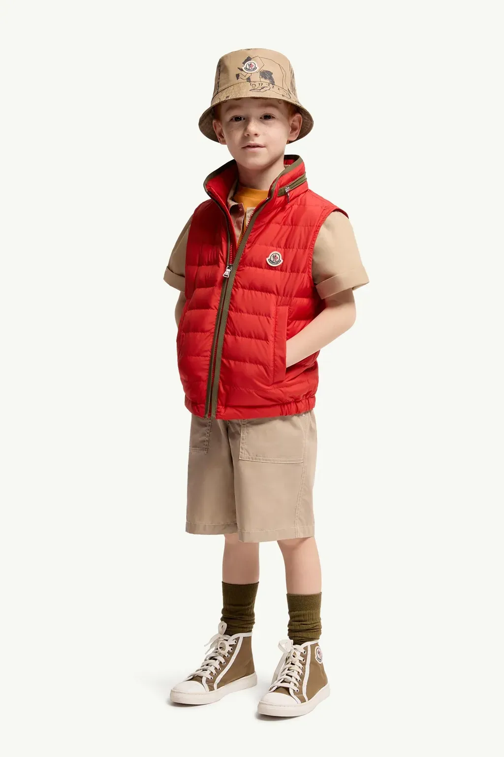 Logo Poplin Bermuda Shorts
