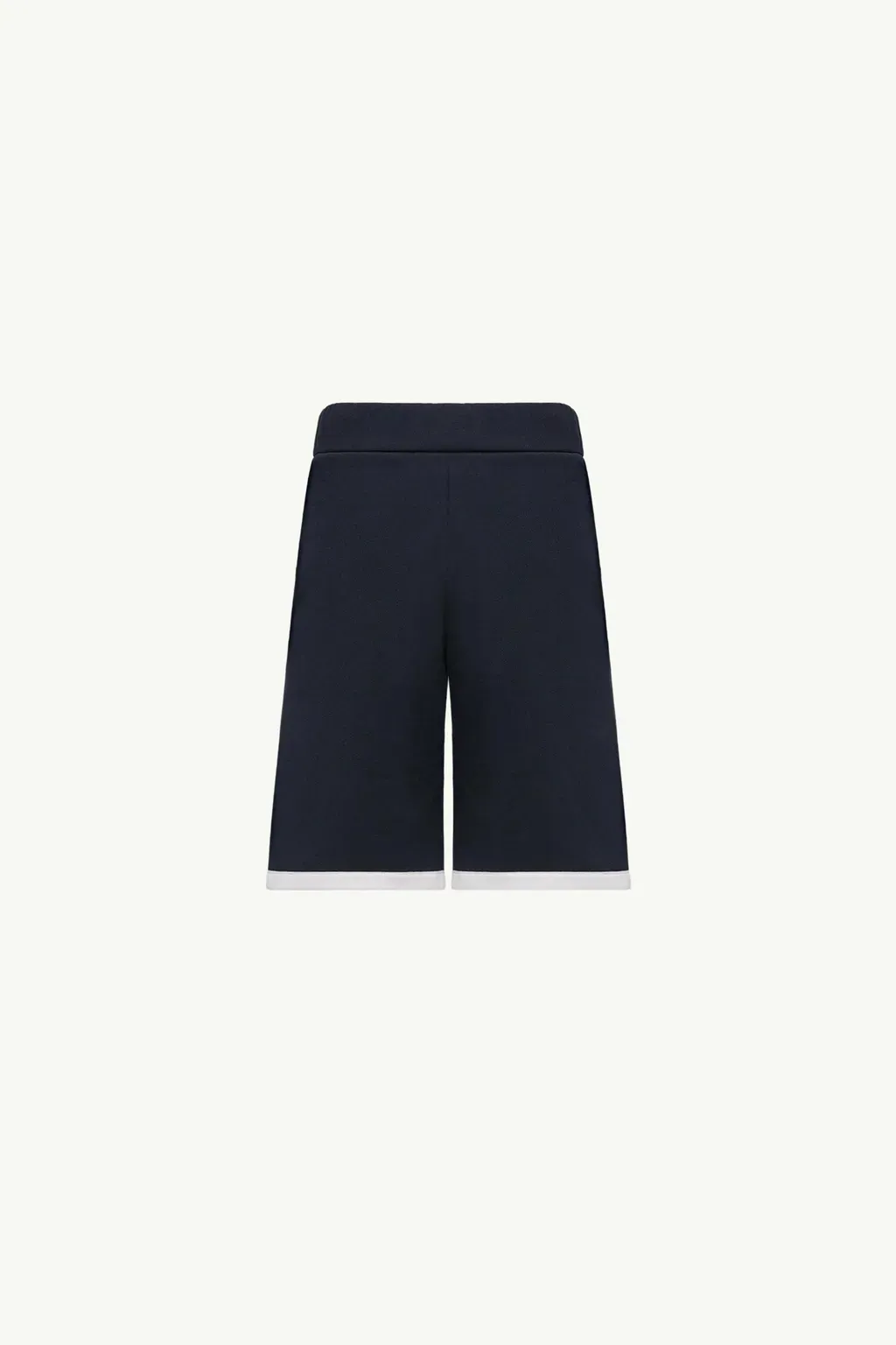 Logo Stretch Cotton Fleece Shorts