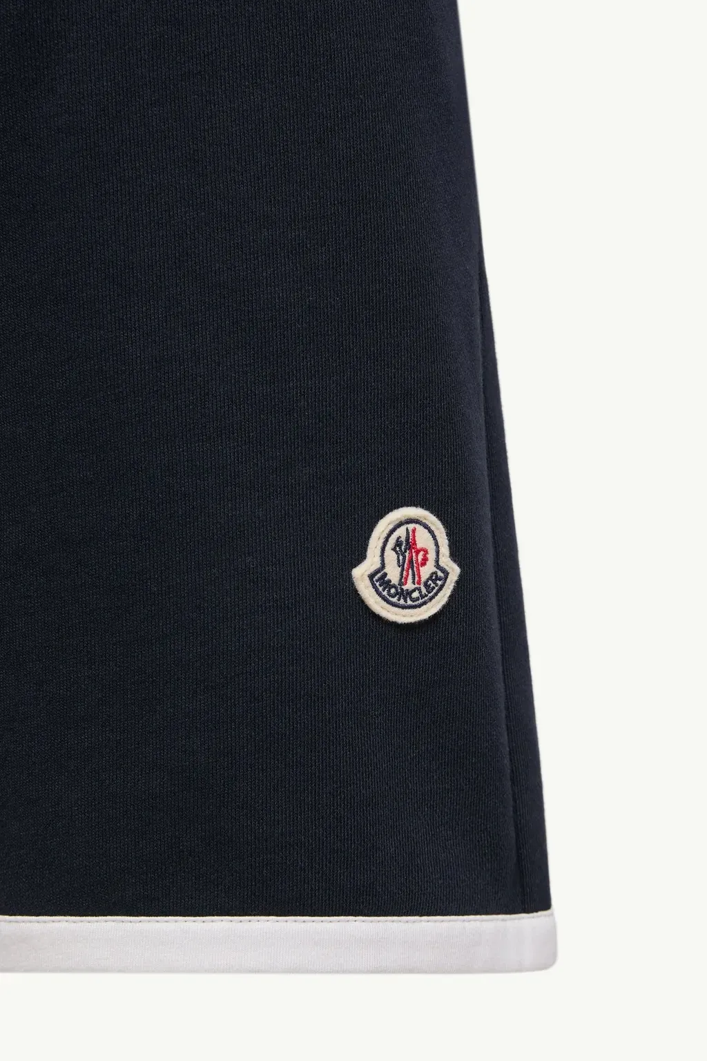 Logo Stretch Cotton Fleece Shorts