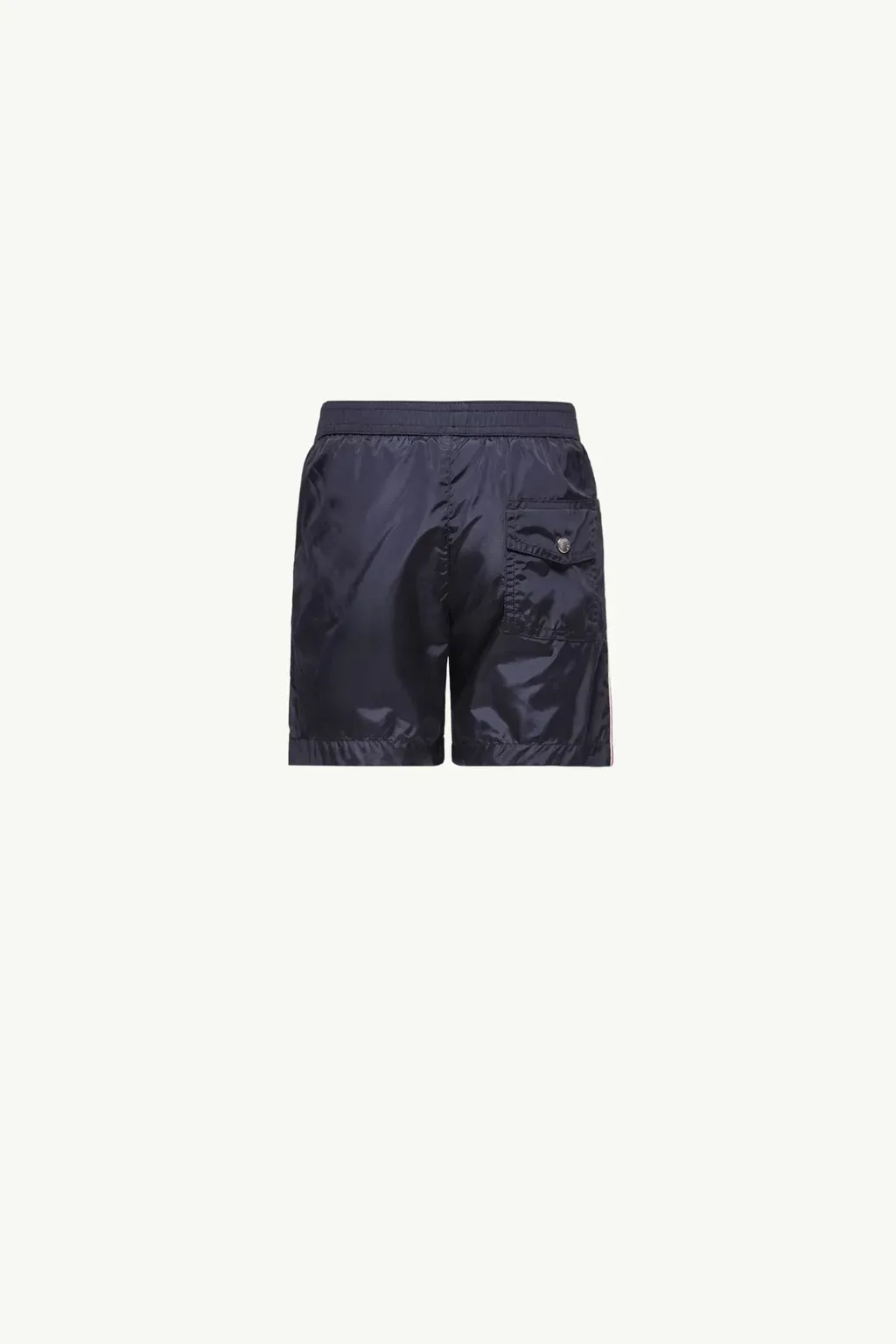 Tricolor-Trimmed Swim Shorts