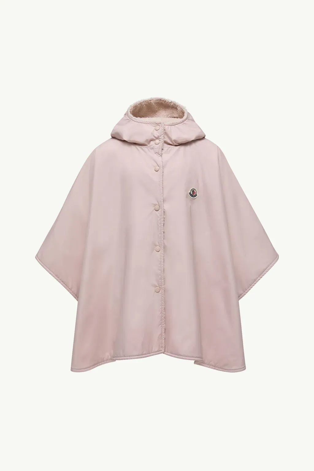 Reversible Hooded Teddy Cape