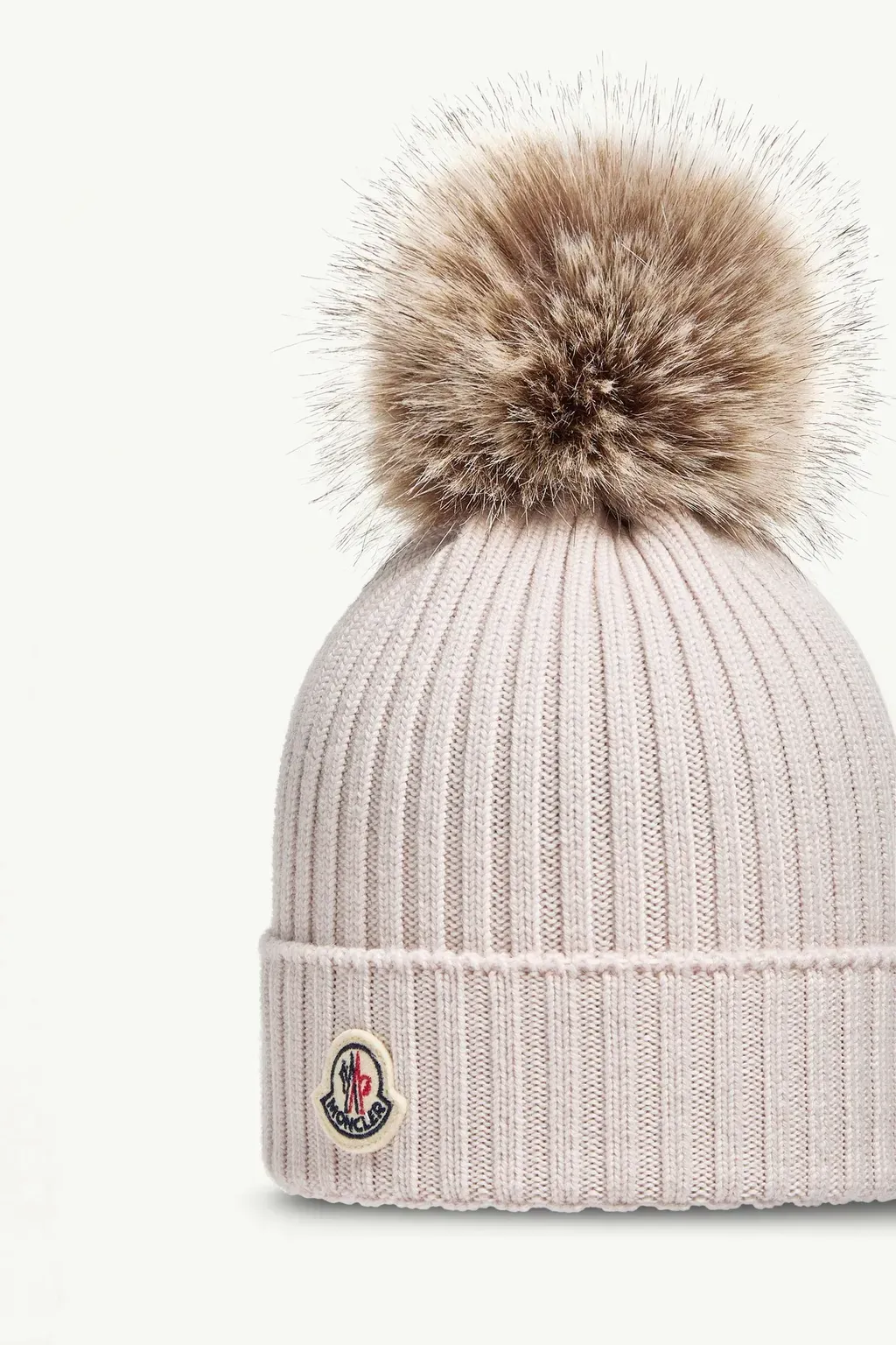Wool Beanie With Pom Pom