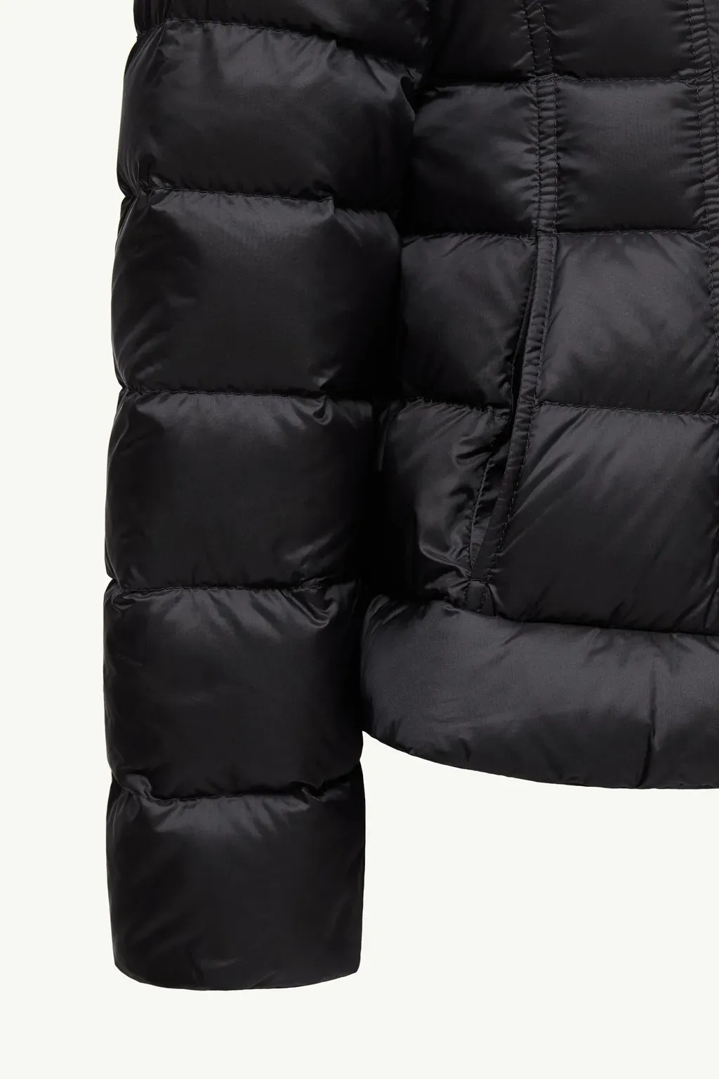 Ayfer Square-Quilted Short Down Jacket