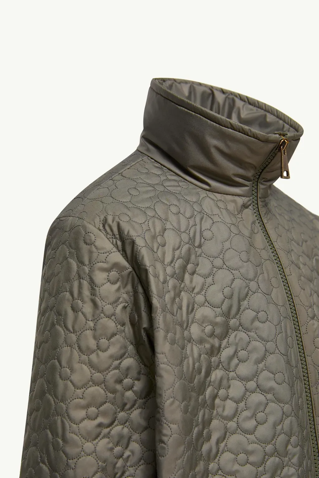 Kamelya Floral-Quilted Padded Jacket