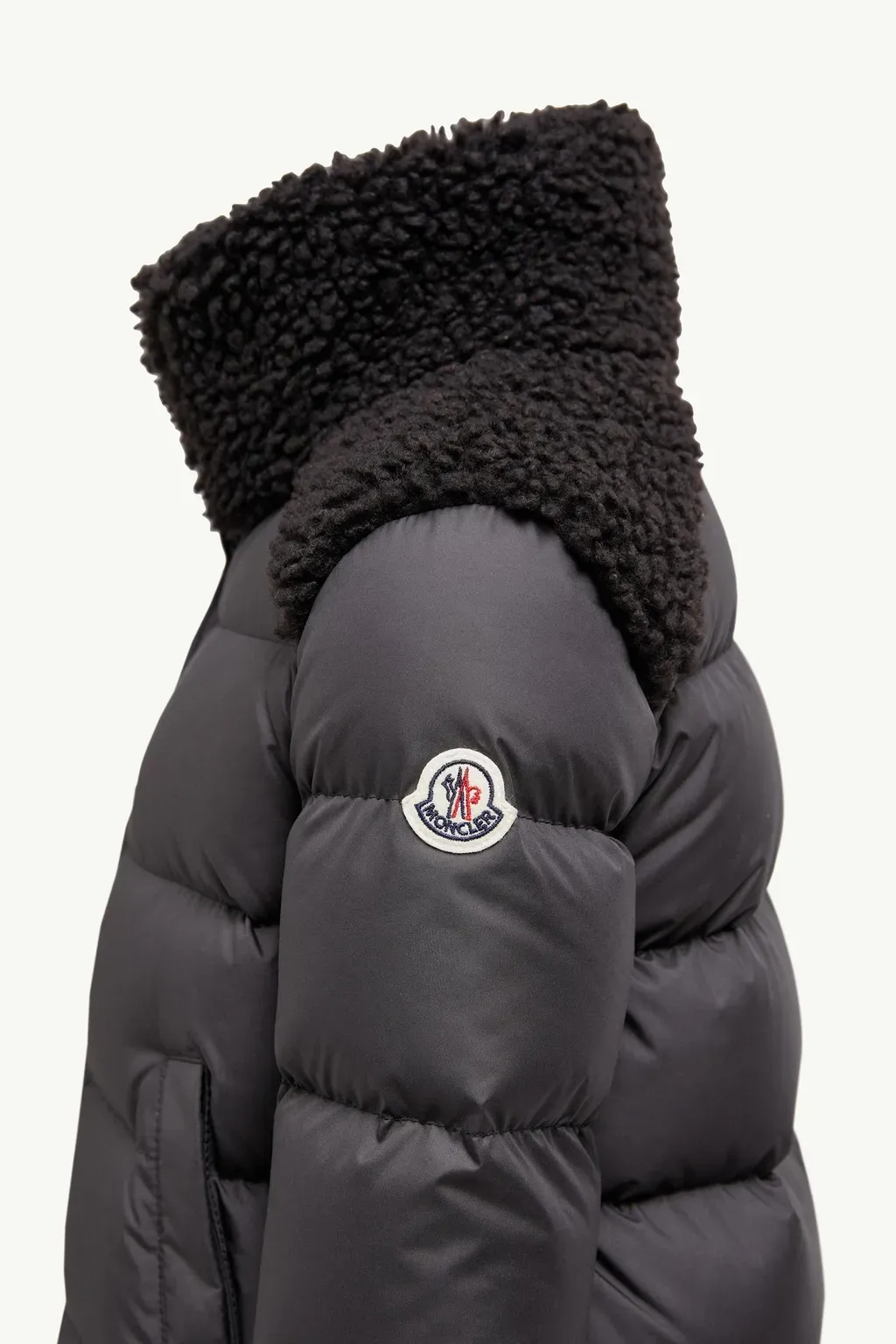 Vard Teddy-Trimmed Down Jacket