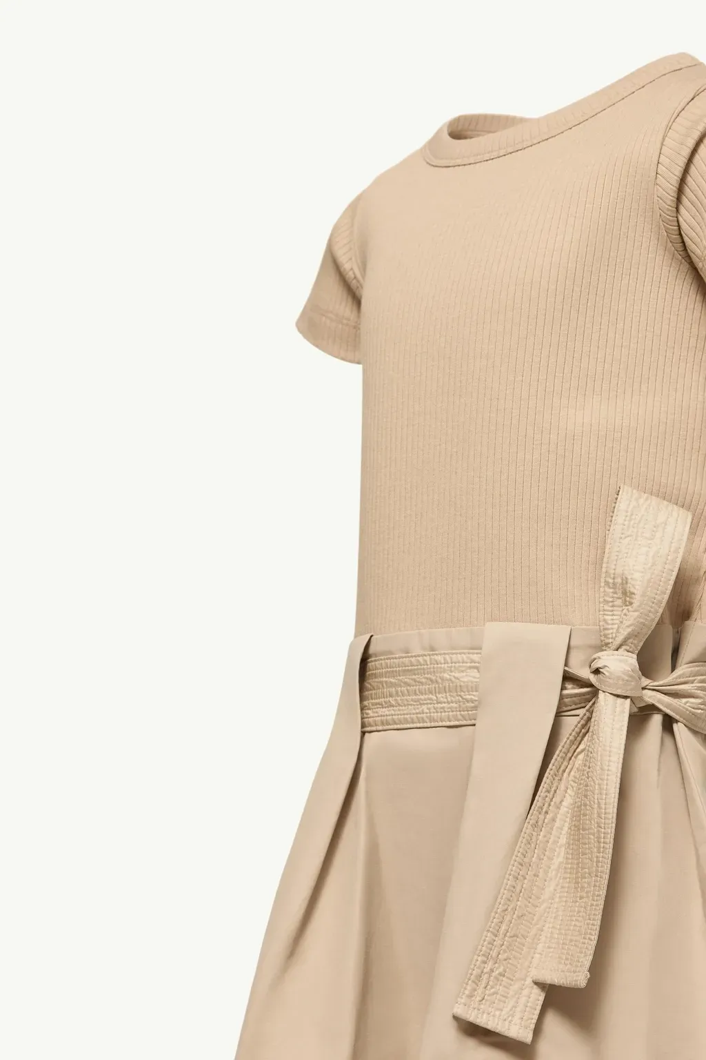 Bow Cotton Dress